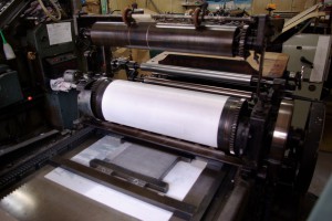 手差し活版印刷機